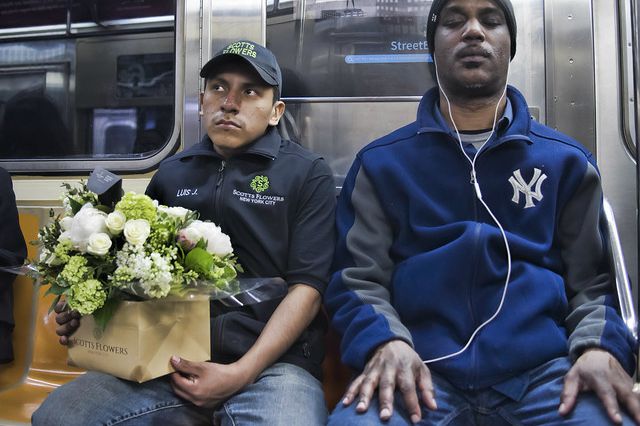 A delivery man from Scotts Flowers NYC onegrove's flickr